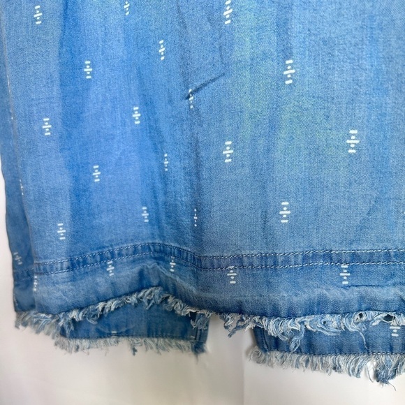 NWT Thread & Supply Chambray Haven Tank Sleeveless Blouse- Size Small - Picture 4 of 7